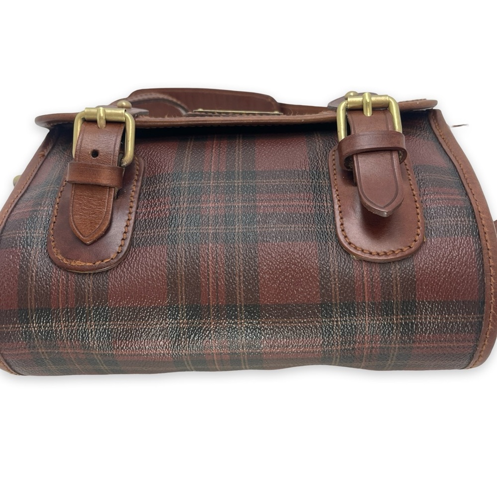 *RARE* Polo Ralph Lauren Red Tartan Mini Crossbody Messenger Bag! - Picture 5 of 17